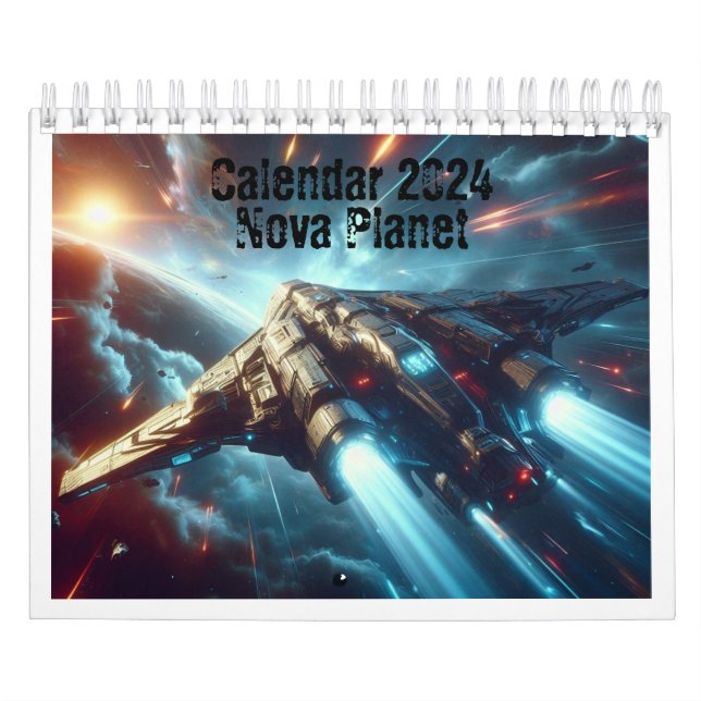 Nova Planet. Calendario 2024. (Tapa)