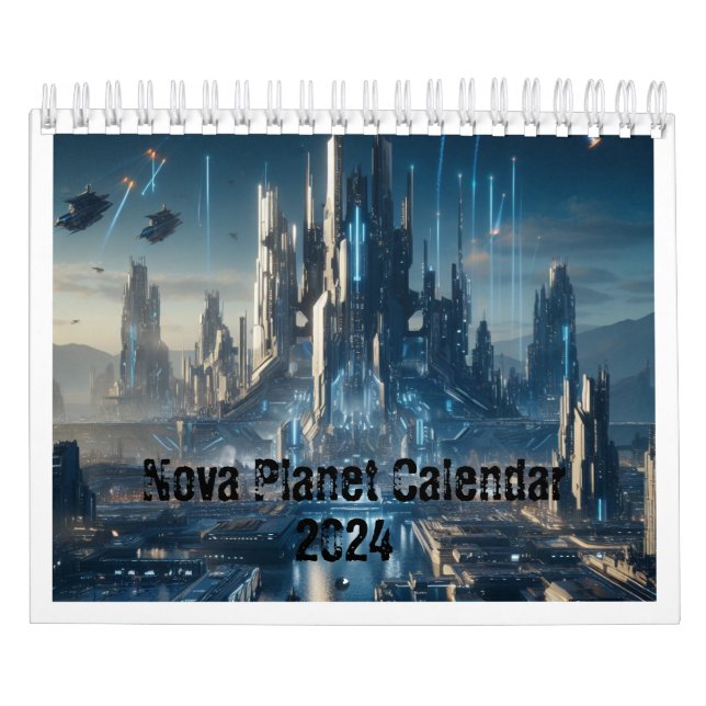 Nova Planet. Calendario 2024. (Tapa)