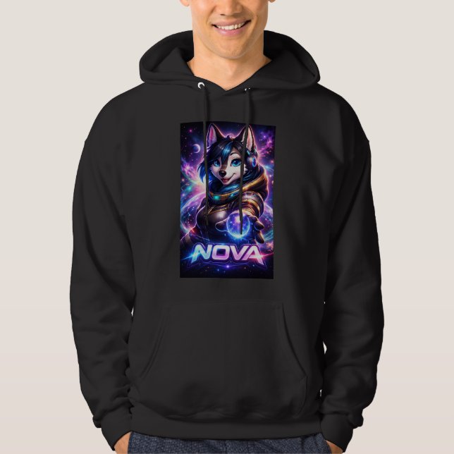 Nova – Sudadera con capucha de energía cósmica (Anverso)