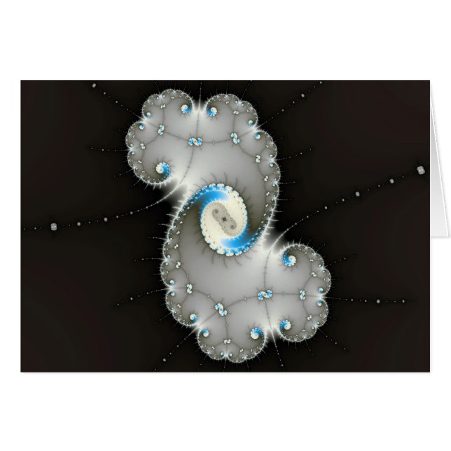 Nova - Tarjeta fractal (Anverso (Horizontal))