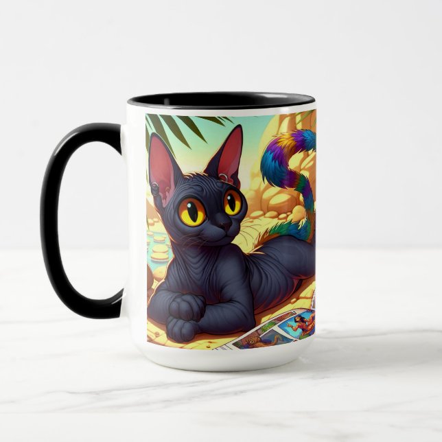 #NovaCatAdventures Taza Clásica Egipcia, 325 ml (Izquierda)