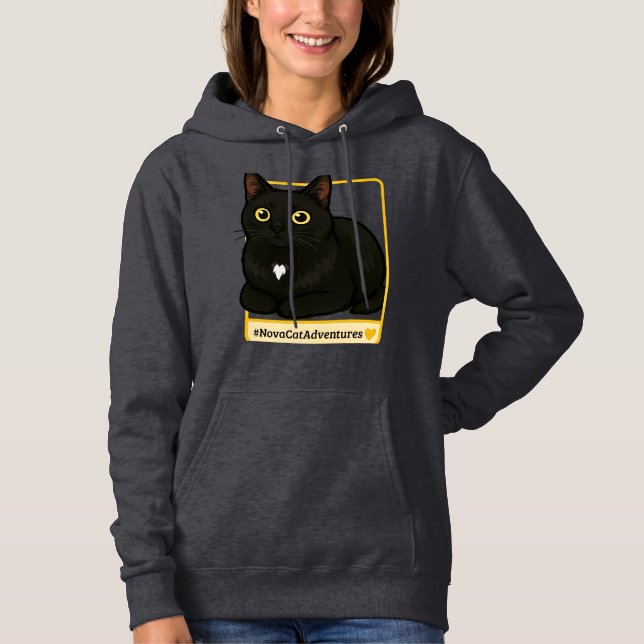 #NovaCatAdventures - v1 - Sudadera (Anverso)