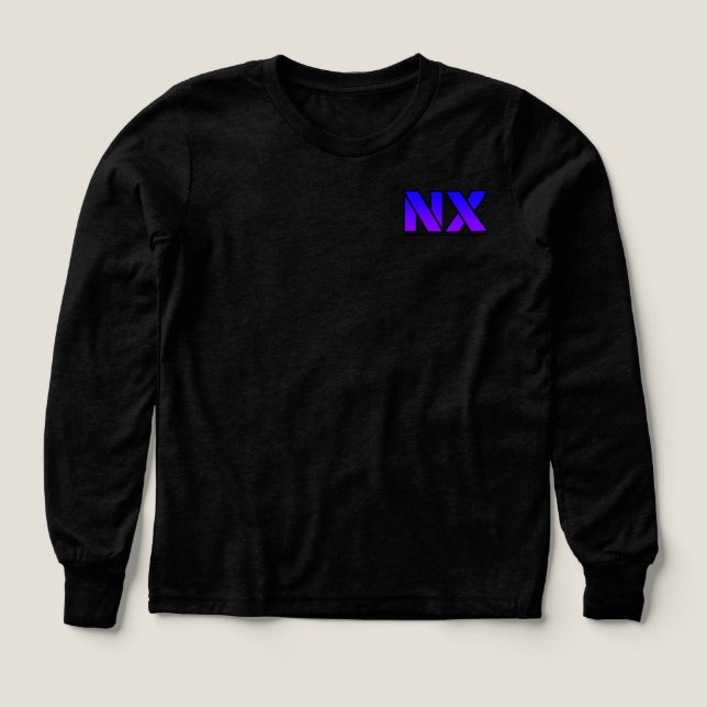 Novarix kleinkinder langarm shirt (Diseño frontal)