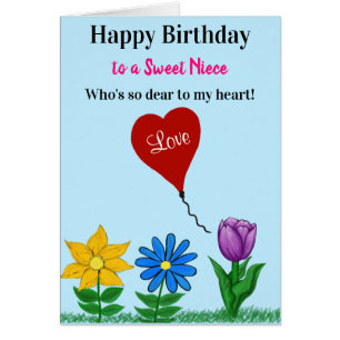 Nove cumpleaños amor Floral Corazón globo