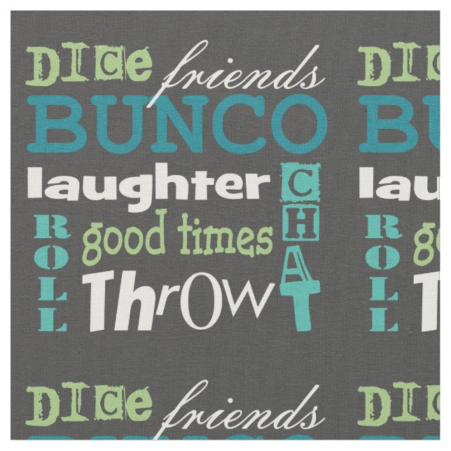 Novedad de arte del subterráneo Bunco Tela de patr (De cerca)