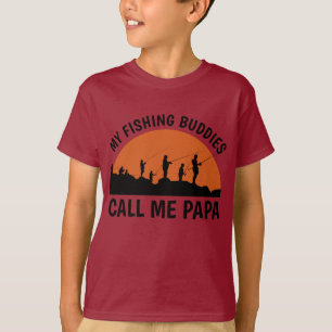 novedad de camisa de pesca graciosa, regalo para p
