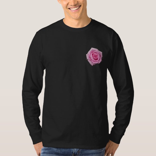 Novedad de Camisetas Rosa Rosa  Bouteniere Rosa (Anverso)