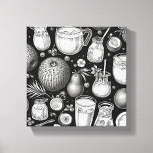 Novedad de impresión de bebidas saludables: arte e