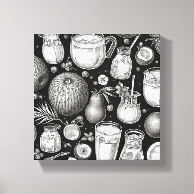 Novedad de impresión de bebidas saludables: arte e (Anverso)