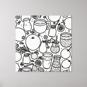 Novedad de impresión de bebidas saludables: arte e