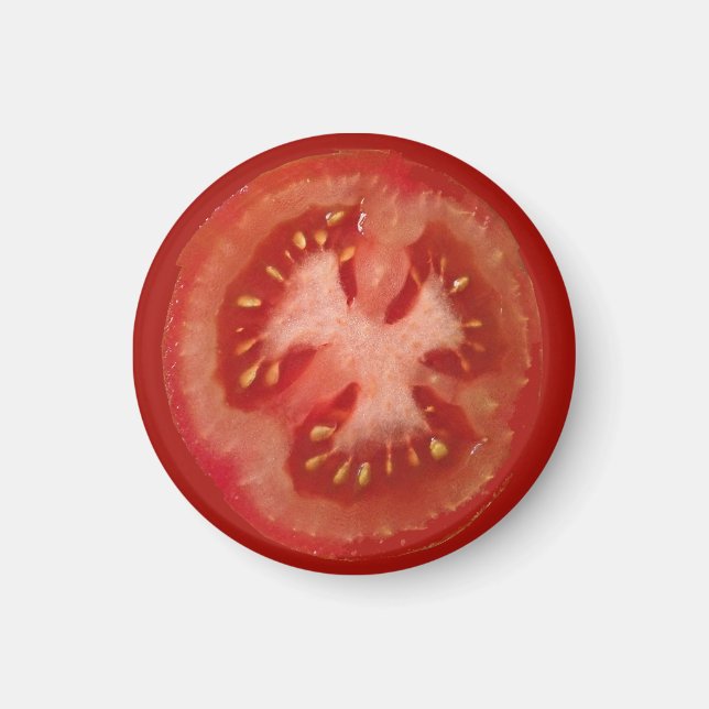 Novedad de tomate frigorífico imán (Frente)