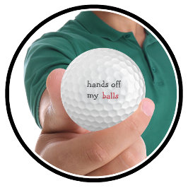 Novedad divertida de la pelota de golf