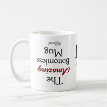Novedad Divertida LA OFICIAL TAZA DE CAFÉ SIN FOND