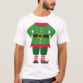 Novedad Navidades elfo Vestidos con camiseta