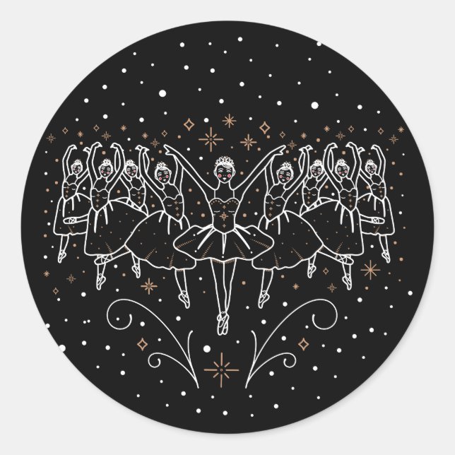 NOVENO DÍA DE NAVIDAD / Adhesivos de Navidad (Anverso)