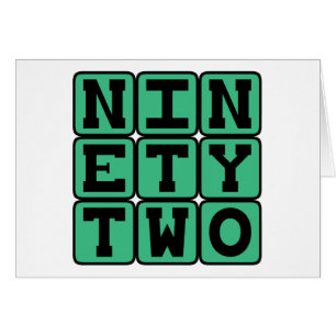 Noventa Y Dos, Número 92