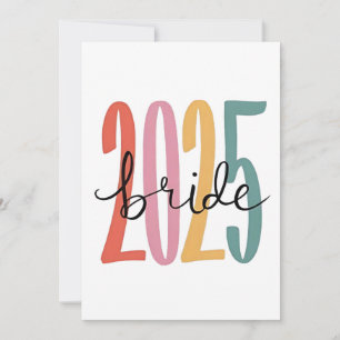 Novia 2025 Anuncio de Boda Matrimonio