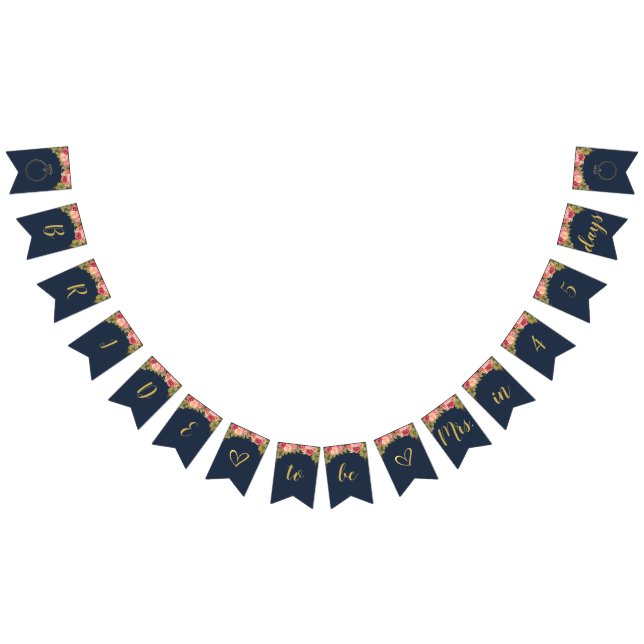 Novia a estar en bandera nupcial de la ducha de (Todo)