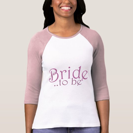 Novia a ser camiseta