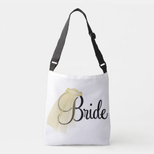 Novia - Bolsa de cuerpo cruzado, media