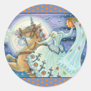 NOVIA DEL FLOJO DE DORMIR, PEGATINAS DE UNICORN CO