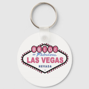 NOVIA del llavero rosado fabuloso de Las Vegas