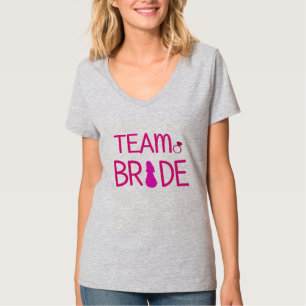 Novia en equipo - Camisetas de la Bachelorette Par