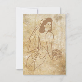 Novia en Grunge Marrón