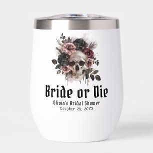 Novia floral de Halloween o ducha nupcial mortal