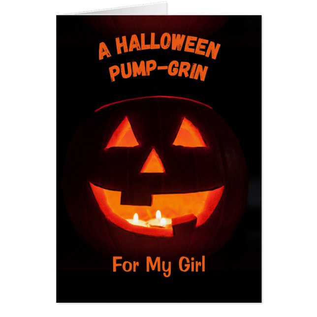 Novia Halloween Cute Jack o' Lantern (Frente)