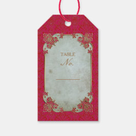 Novia india - Etiqueta de regalo