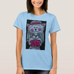 Novia Kitty para ser camiseta