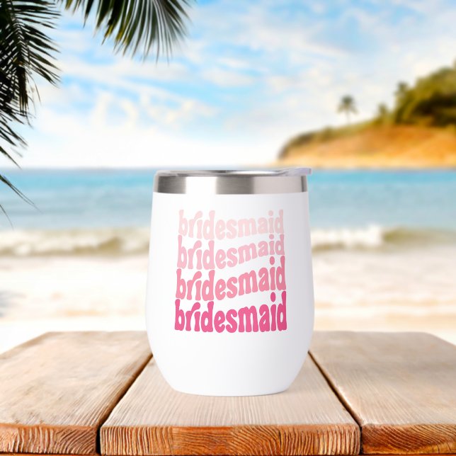 Novia linda rosa retro, personalizada con su nombr (Playa)