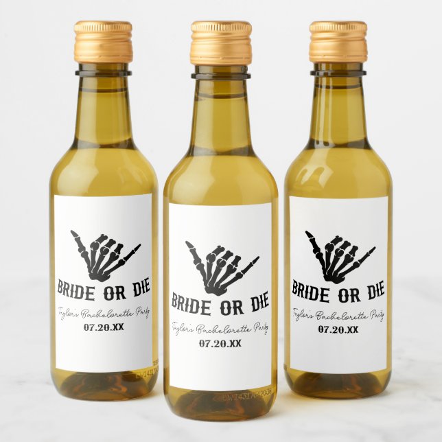 Novia o muerte Rockstar Skeleton (Botellas)