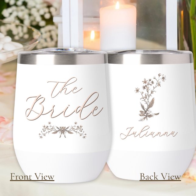 Novia Personalizada Flores Silvestres Rústicas (Subido por el creador)