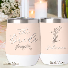 Novia Personalizada Flores Silvestres Rústicas
