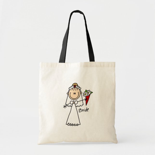 Novia que lanza el bolso del ramo (Frente)