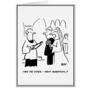 Novia Responde A Grooms Vow.