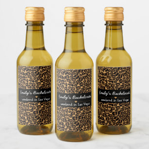 Novia Soltera Boujee Tendance Estampado de Leopard