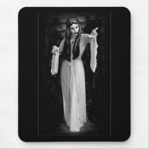 Novia Vampiro - Alfombrilla de ratón (personalizar