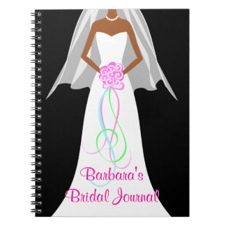 Novias afroamericanas - cuaderno del diario de la
