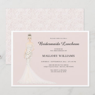 Novias de Novia Invitación a la Novia Luncheon