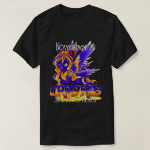 Noviembre es camisa del mes de la conciencia de