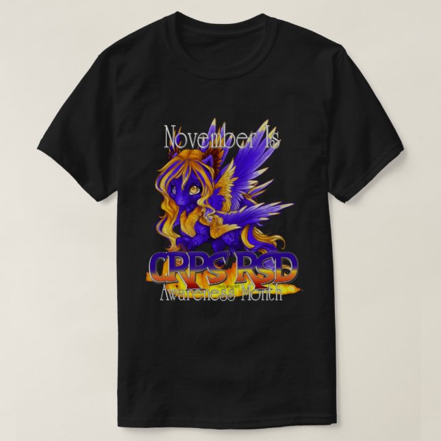 Noviembre es camisa del mes de la conciencia de (Diseño del anverso)