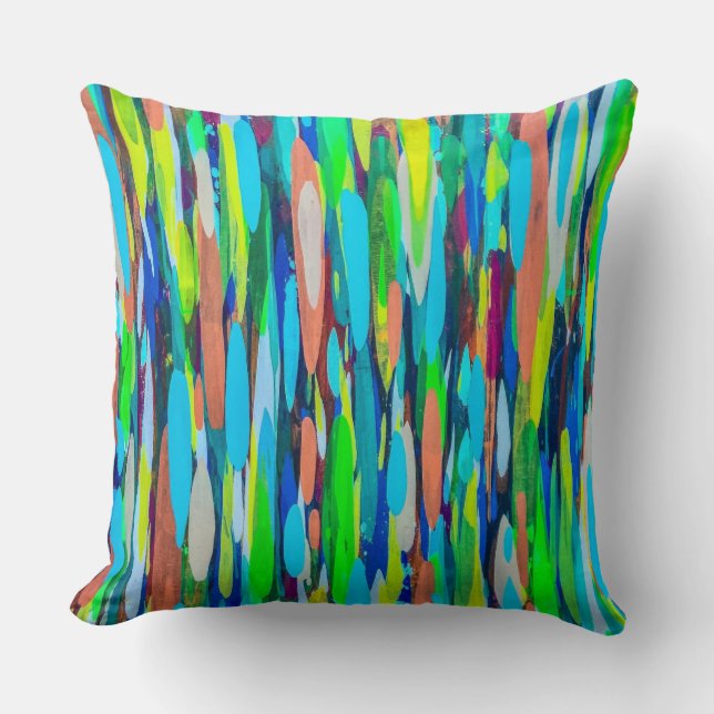 Noviembre Lluvia 20 x 20 Cojín decorativo algodón (Anverso)