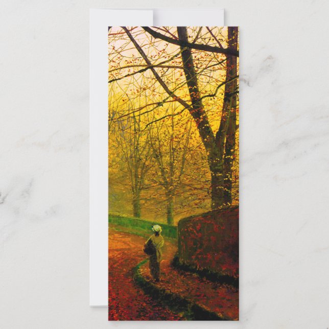 Noviembre por la tarde Stapleton Park Grimshaw Car (Anverso)