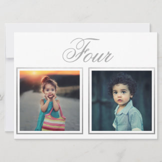 Novio Edad Elegante Clásico Número de Mesa Plata