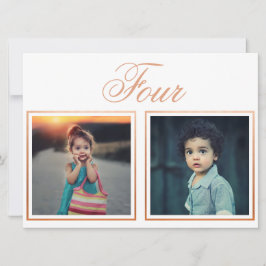 Novio Novia Edad Elegante Número de Mesa Rosa Oro