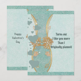 Novio romántico Verde azulado Blue Floral Vase Val