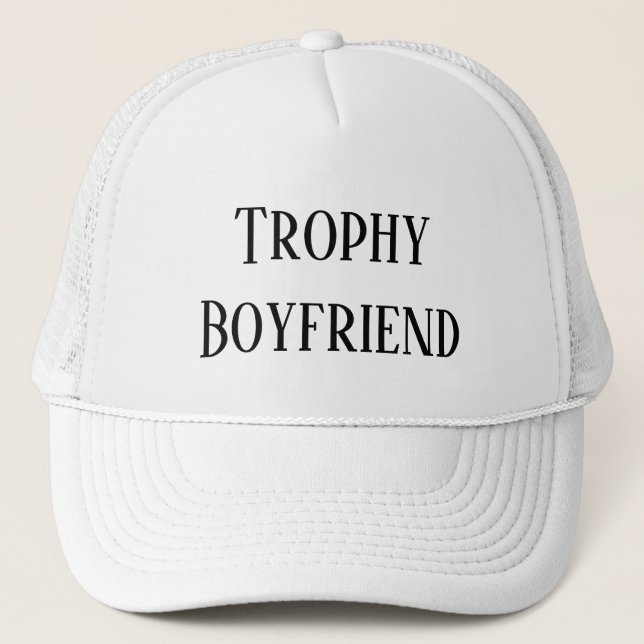 Novio Trofeo Regalo de Navidad Sombrero de Fiesta (Anverso)